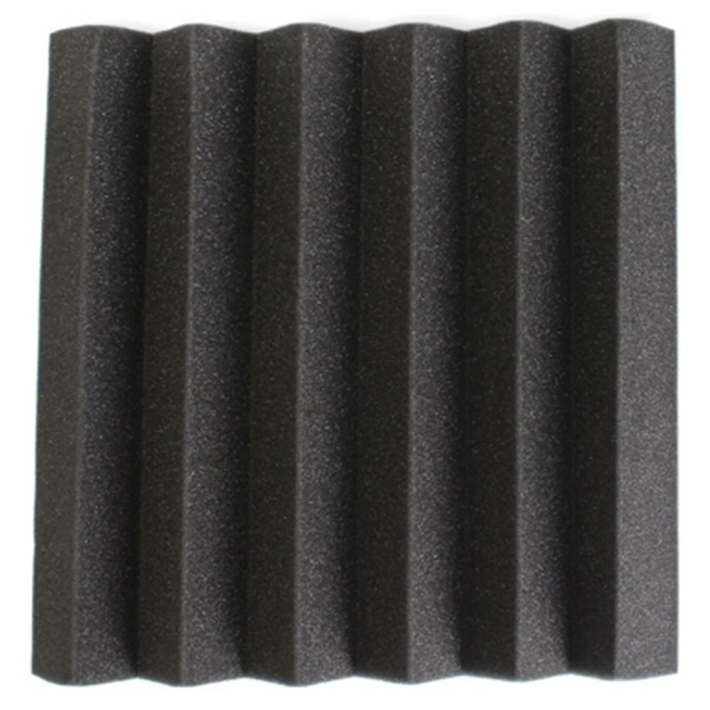 Звукопоглощающий полиуретановый черный антиувлажняющий студийный комнатный