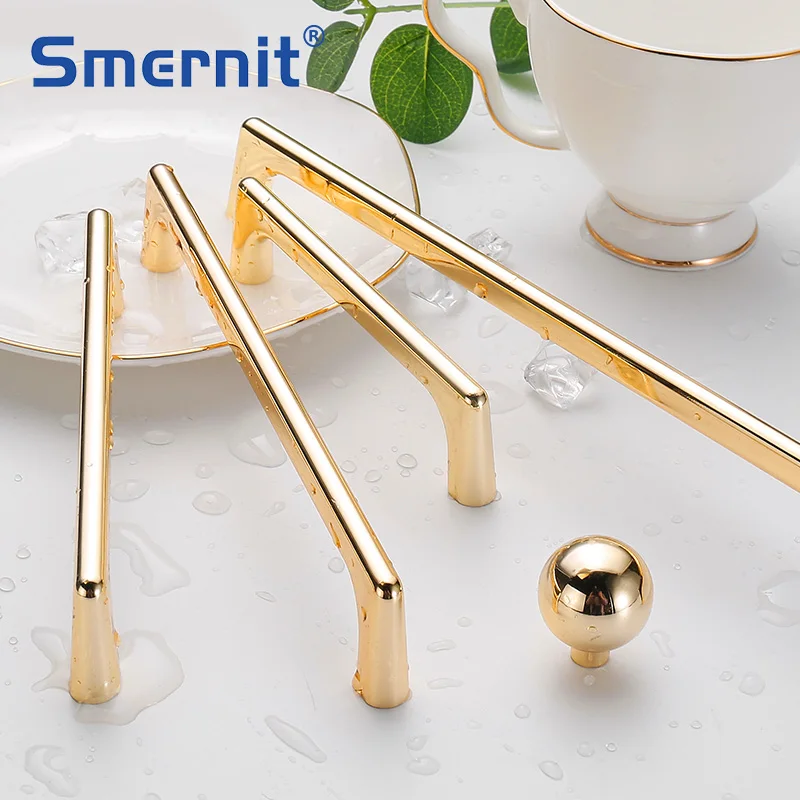 Современные Простые мебельные ручки черные золотые кухонные шкафов и ручек
