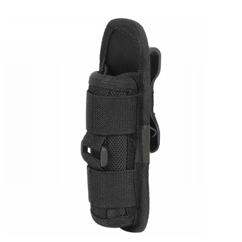 

Tactical Degree Flashlight Pouch Holster 360 Degrees Rotary Durable Hunting Lighting Accessories Survival Kits Outdoor Hunting