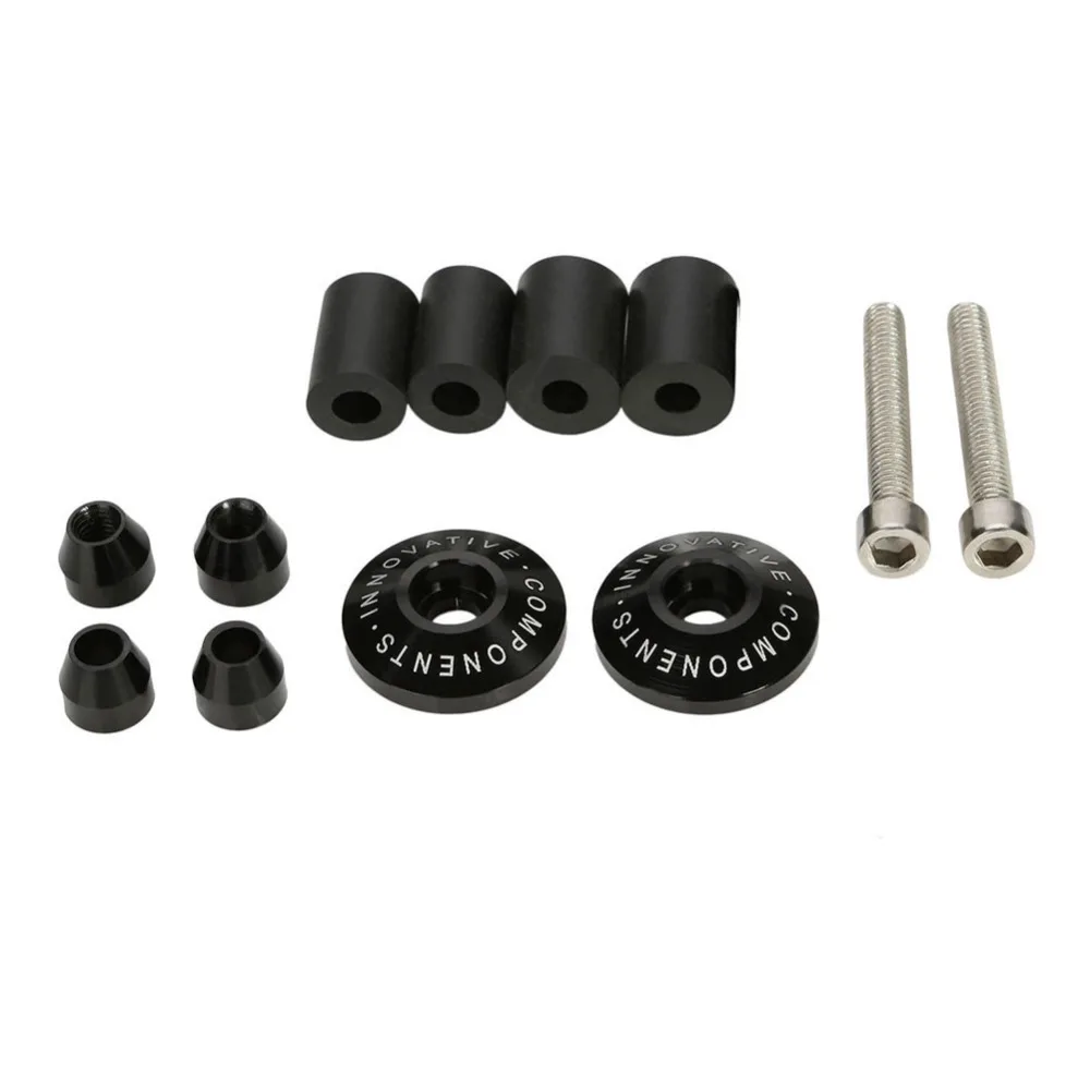 

2PCS Optional Carved Universal Motorcycle Bike 7/8" Handlebar Grips Bar End Plugs Caps #268474