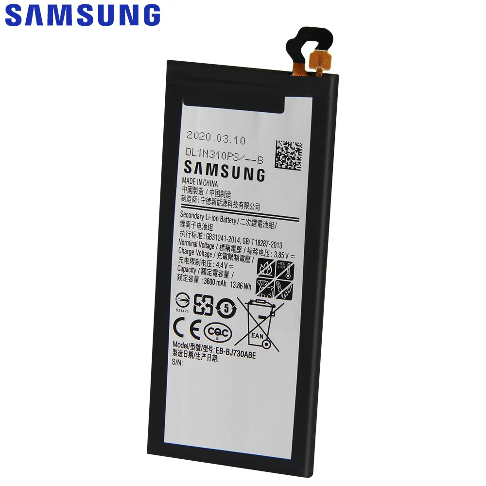 Оригинальный аккумулятор для SAMSUNG Galaxy J7 2017 Pro J730GM J730K Φ 730FM 3600 мАч|Цифровые