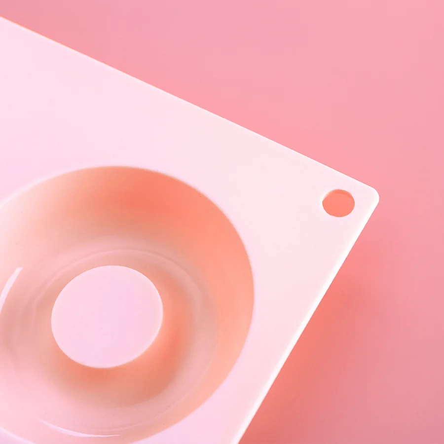 Силиконовая форма для пончиков антипригарная силиконовая 6 полноразмерных