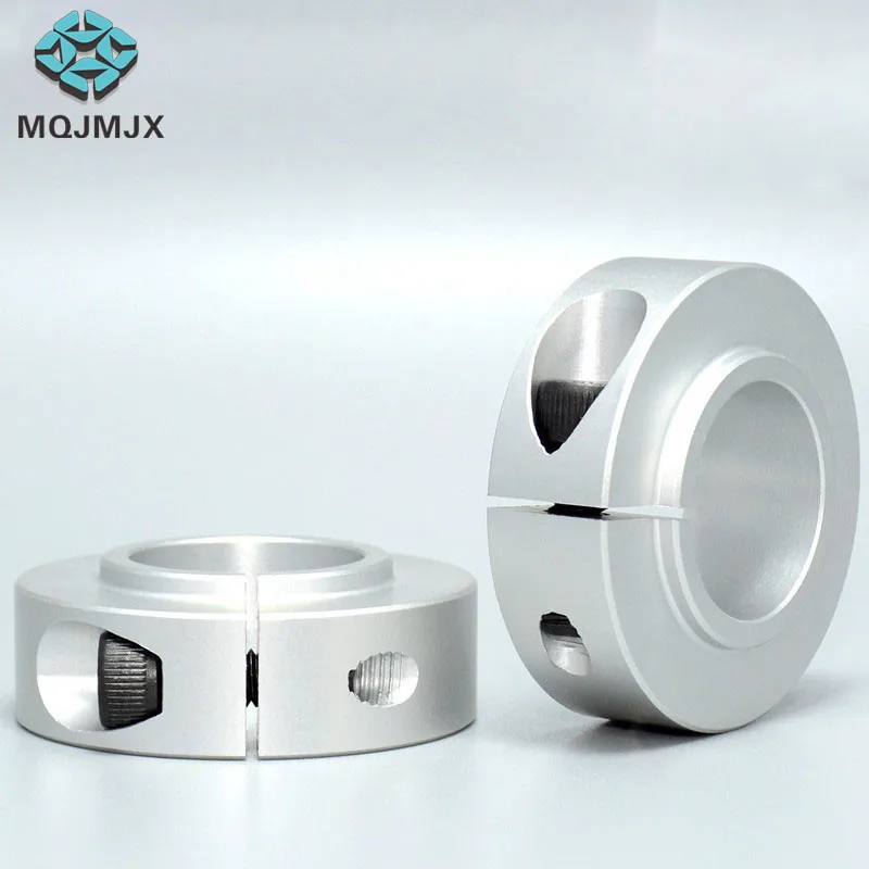 Open Type Fixed Ring Bearing Limit Shaft Sleeve Locking Aluminum Automatic Positioning Collar with Slit SCSNAW |