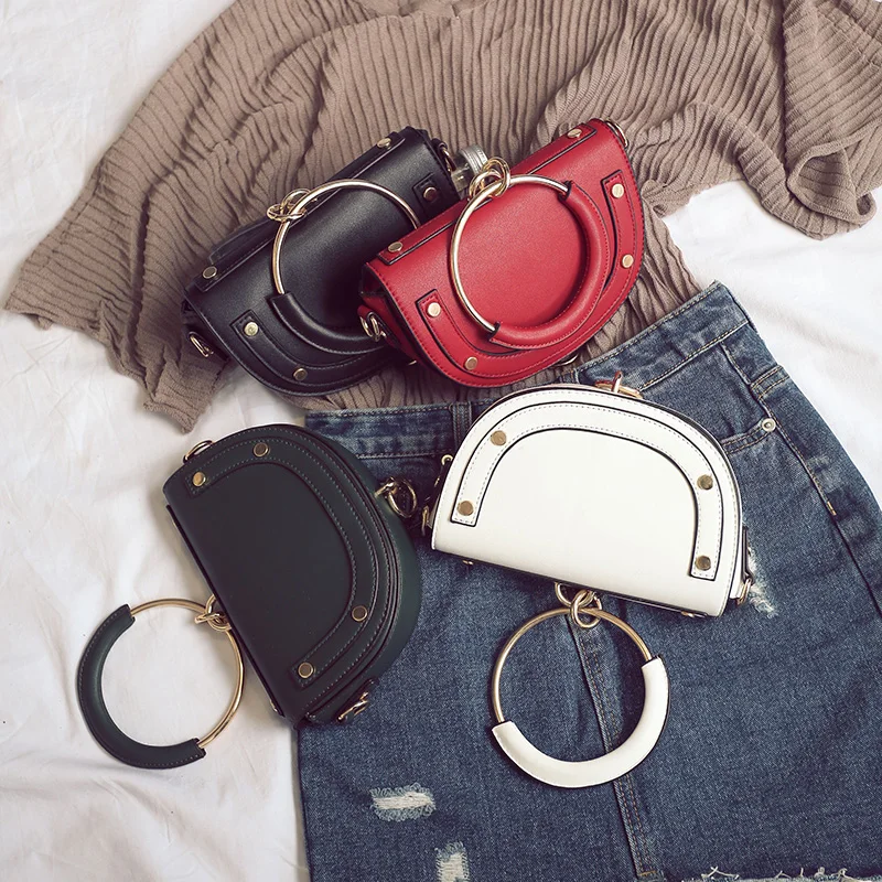 BENVICHED для женщин седельная сумка стиль экокожа (полиуретан) полукруглые