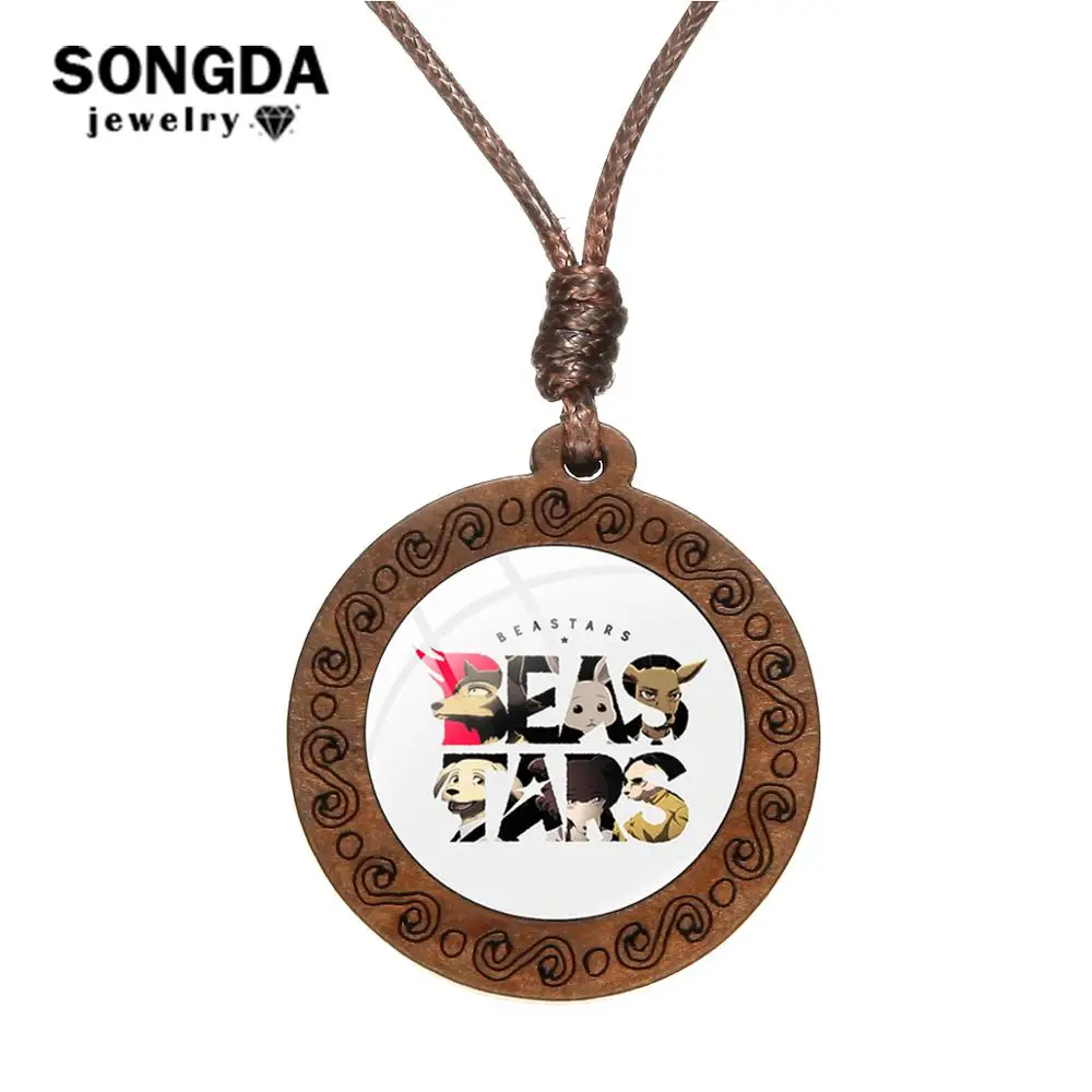 SONGDA Горячая Kawaii короткая футболка с героями из японского аниме BEASTARS Legosi Хару