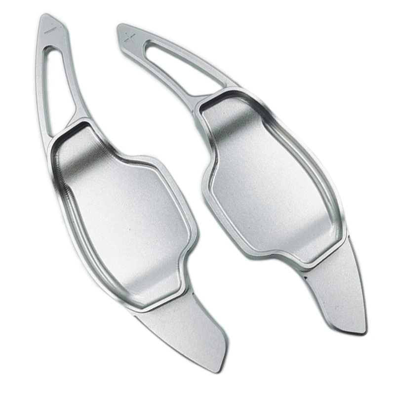 Серебро весло переключения рулевого колеса расширения подходят для Cadillac xT5 CT6 |