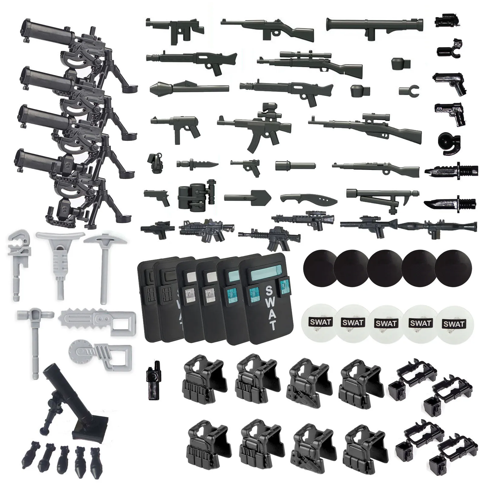 77 шт. спецназ оружие щит специальное и тактика полиция наземные силы
