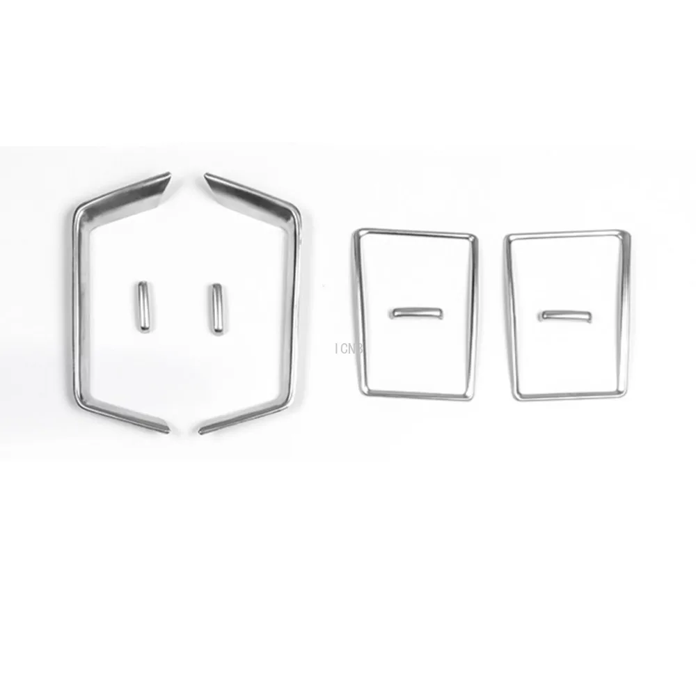 Накладка на воздуховыпускное отверстие из нержавеющей стали для Toyota Land Cruiser 200 2008