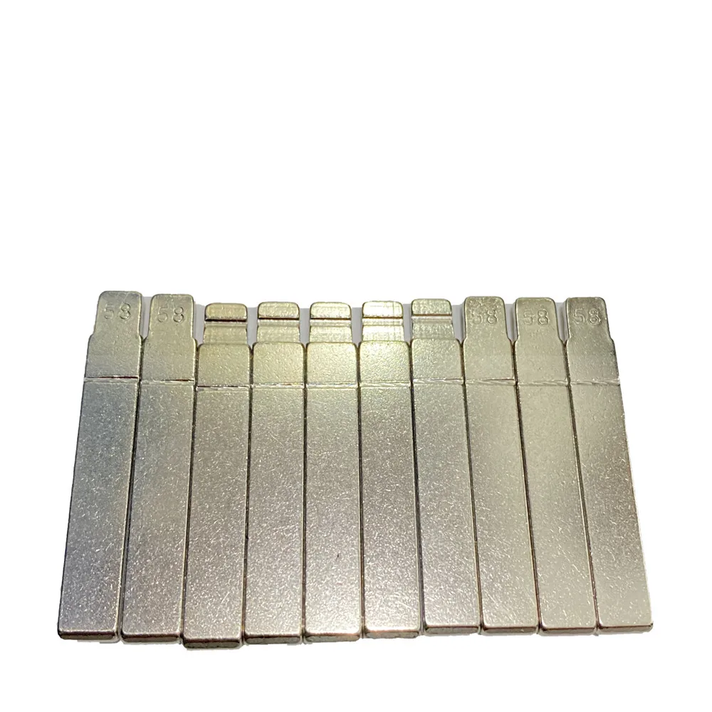 10 шт. VA2 ключ лезвие 58 # KD ключа автомобиля для KEYDIY VVDI XHORSE PSA Peugeot 301 307 407 Citroen C3 C4 Renault |