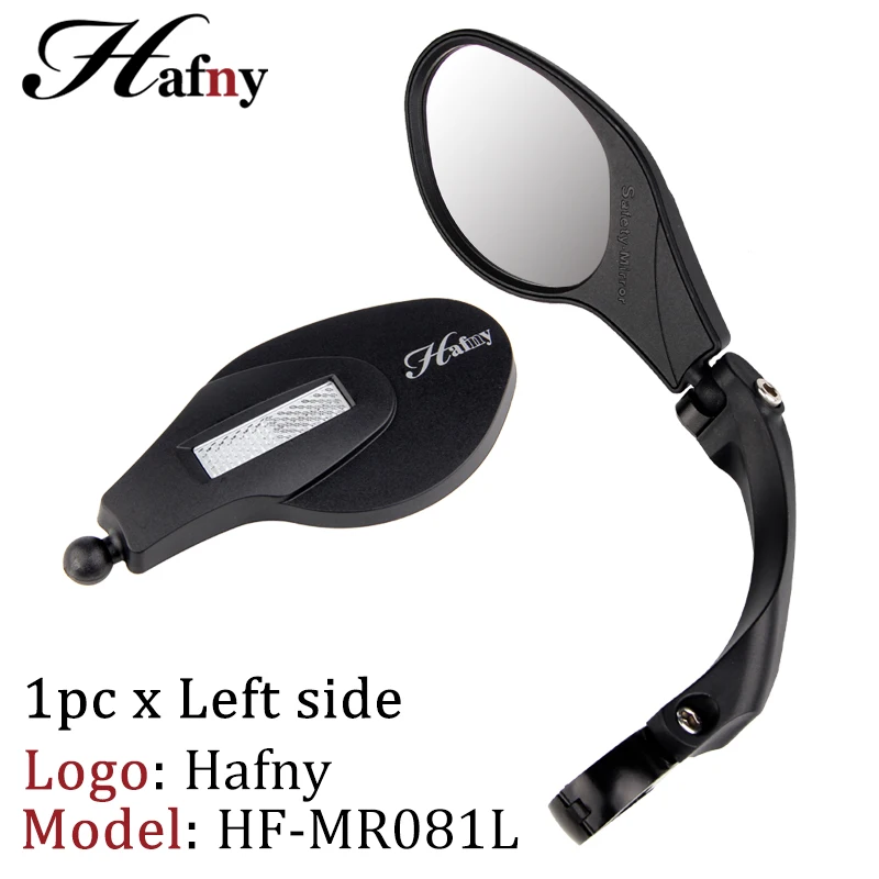 1pc x Left HF081L Hafny велосипед зеркало заднего вида безопасное зеркало для велосипеда MTB велосипед зеркало заднего вида Аксессуары для велосипеда - Цвет: 1pc x Left HF081L