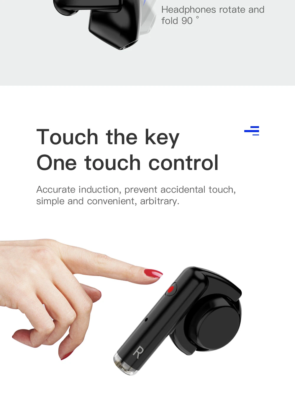 

Headphone bracelet all-in-one machine