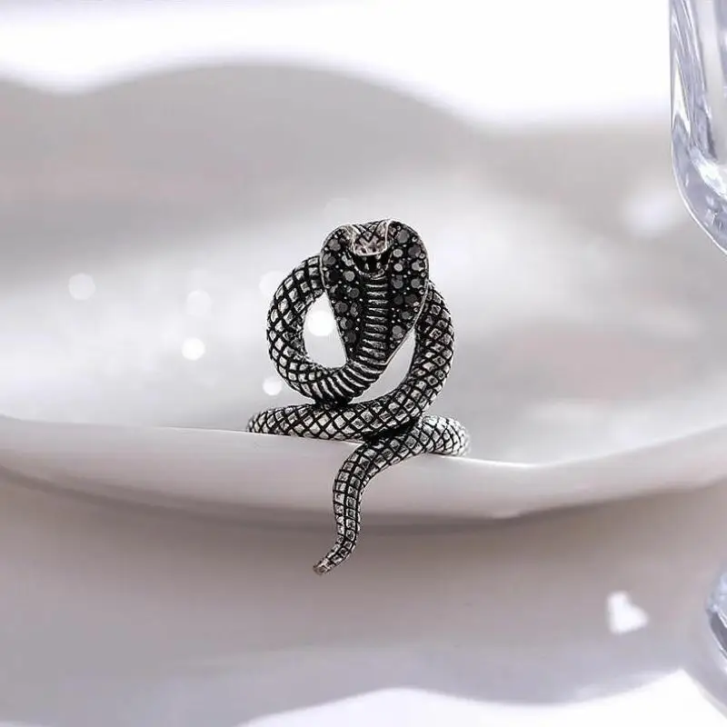 2020 модное кольцо унисекс из нержавеющей стали в готическом стиле панк серебряное