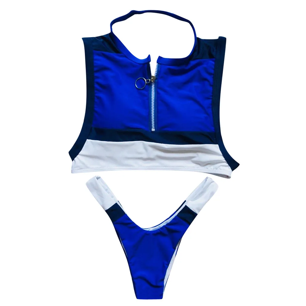 Женский купальник Леопардовый Гавайский принт пуш ап сексуальный бикини набор