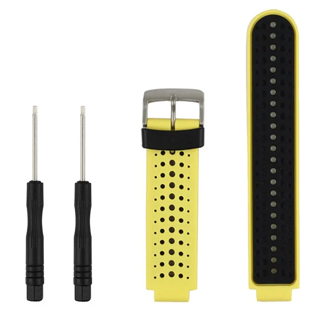 Ремешок силиконовый для смарт-часов Garmin Forerunner 235/230/620/630/735XT/235Lite | Наручные часы