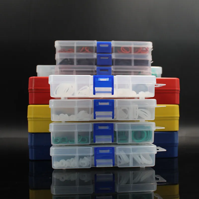 O Rings Rubber Silicone O Ring Seal NBR VMQ FKM Sealing O-rings Nitrile Washer Rubber oring set Assortment Kit Set Box Ring