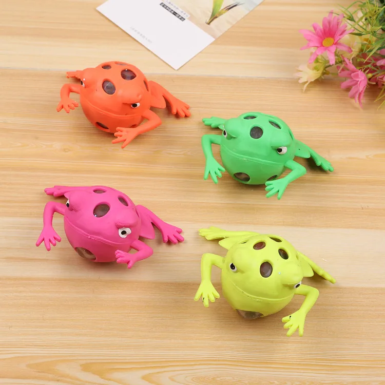 Декомпрессионная игрушка лягушки модель виноградные вентиляционные шарики