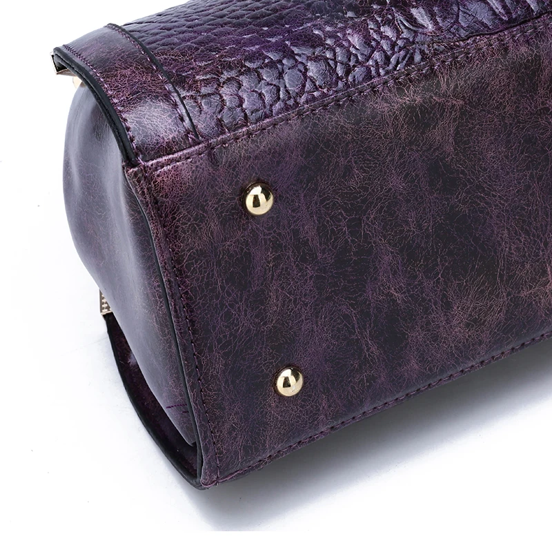 Gykaeo New Luxury Handbags Women Bags Designer Fashion Crocodile Pattern Shoulder Bag Ladies Party Messenger Bags Bolsa Feminina
