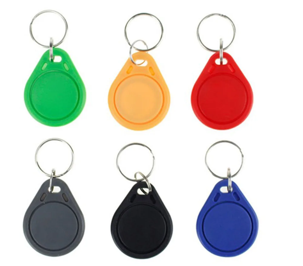 50 шт. 13 56 МГц MIFARE Classic 1K чип брелок rfid токен для системы управления acccess (вы можете