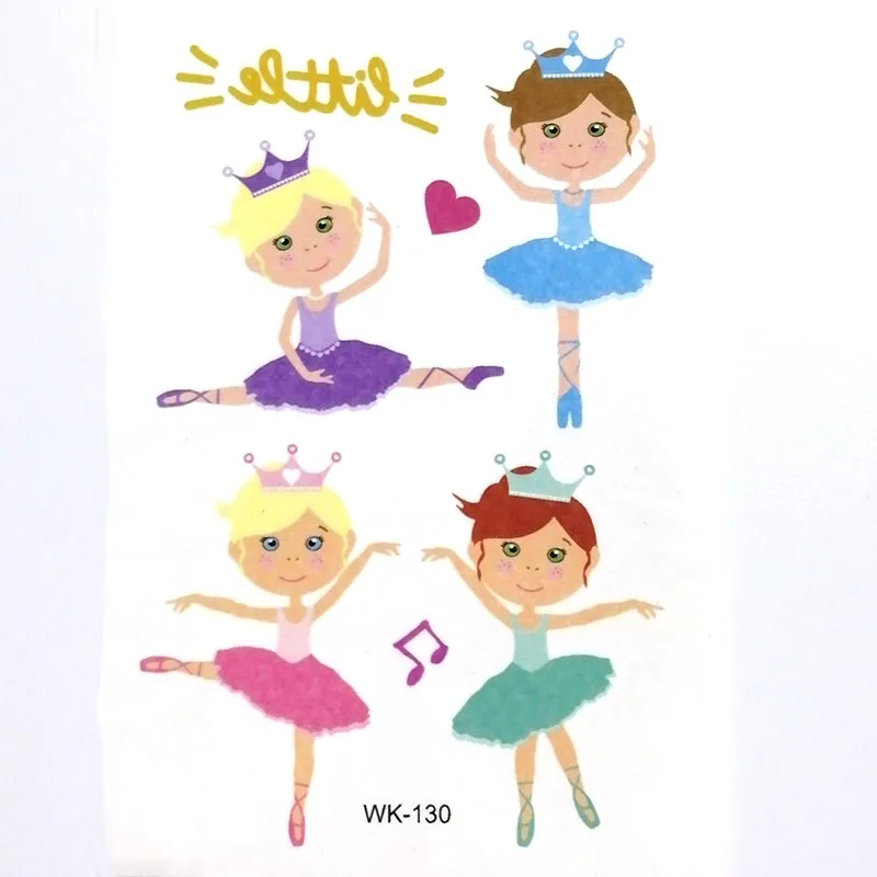 10 шт. водостойкие татуировки для лица рук и ног | Красота здоровье