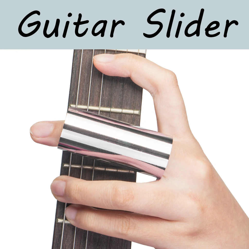 Хромированный слайдер для Блюз гитары полированная горка электрогитары|Детали и