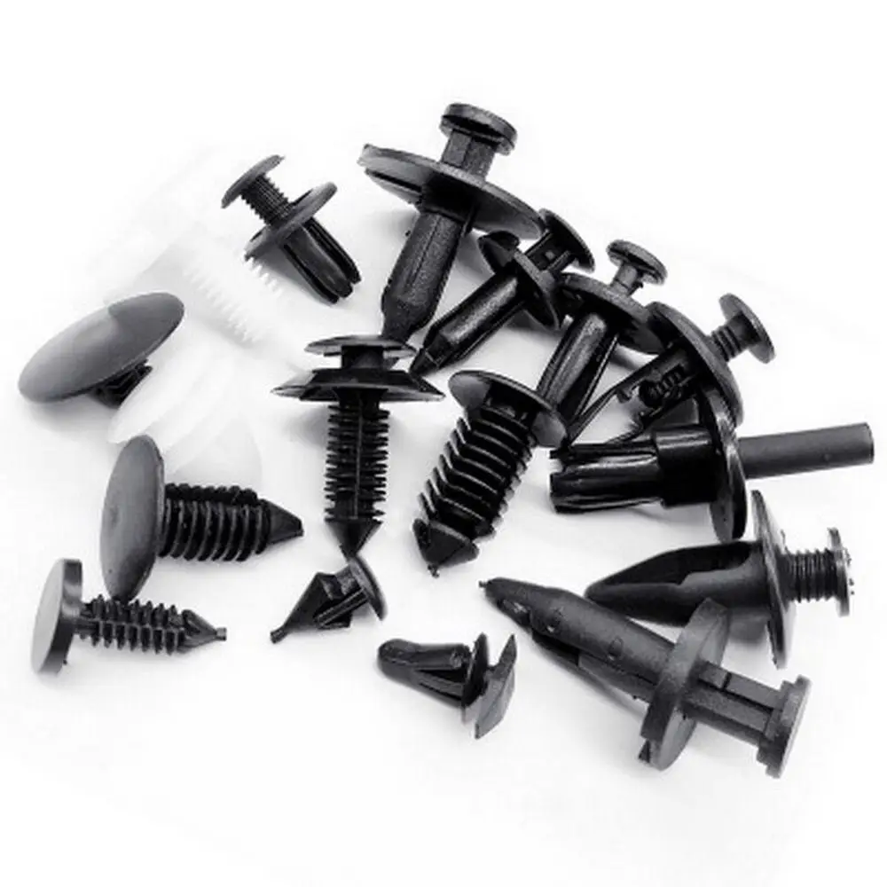 

415Pcs Car Fasteners Clips Plastic Push Pin Rivet Fasteners Trim Moulding Clip Screwdriver Drive Rivets Car Body Pin Rivet Kit