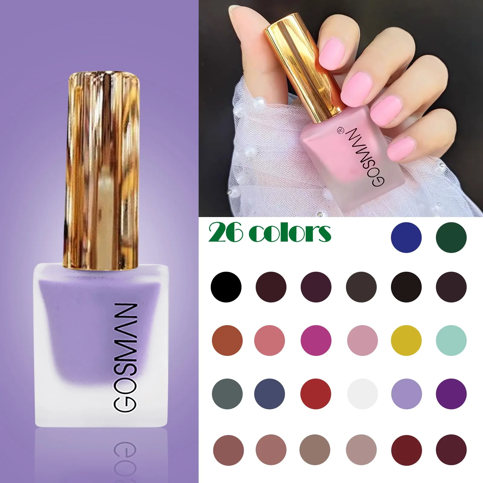 13ml Matte Nail Gel Polish Semi Permanent Varnish Base Top Coat Uv Led Soak Off Art Polish|Лак для ногтей| |