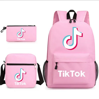 TIK TOK Начальная школьные ранцы для мальчиков девочек на заказ 3 шт./компл. модные