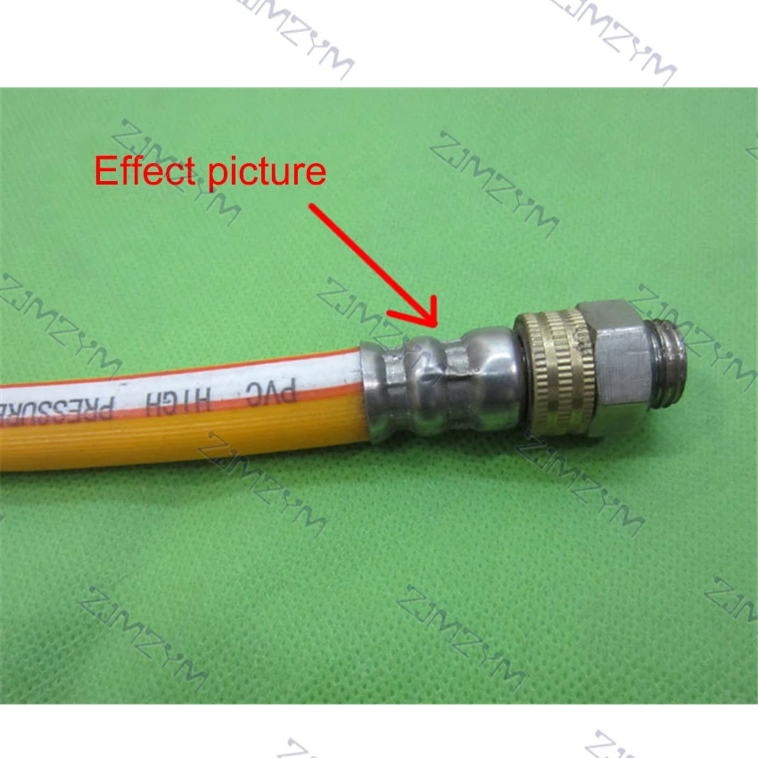 D-образный 8-зубчатый ручной пластиковый шланг обжимной инструмент для шланга