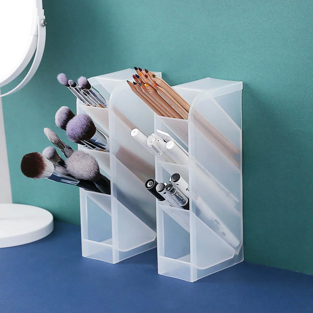 Многофункциональный 4 сетки Настольный держатель ручки для офиса школы чехол