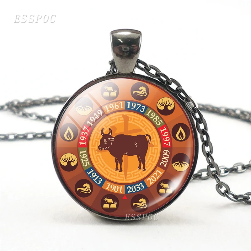 Китайская традиционная культура 12 китайских Зодиака ожерелье животное Зодиак