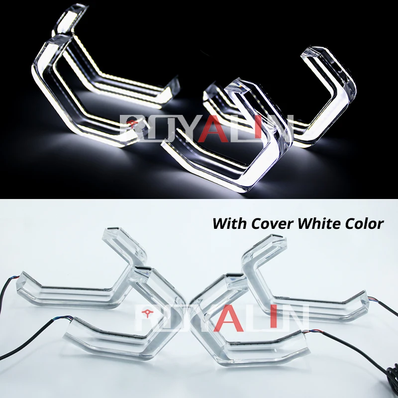 ROYALIN LED Halo M4 глазки ангела в легендарном стиле для BMW 2 3 4 5 серии F30 F32 F82 F80 (M3/M4) M5 E90 E92 |