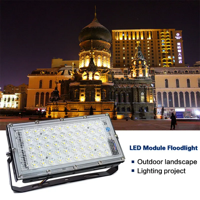 Новый светодиодный прожектор 50 Вт идеальная мощность прожексветильник уличный