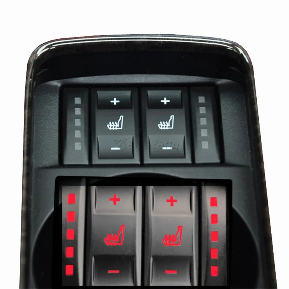 New Car Black Seat Heating Button Control Switch For Ford mondeo MK4 6M2T-19K314-AC 6M2T19K314AC car accessories