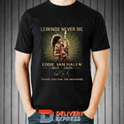 Эдди Ван Хален Тур концерт 1955 2020 футболка винтажные Легенды никогда не умирают унисекс