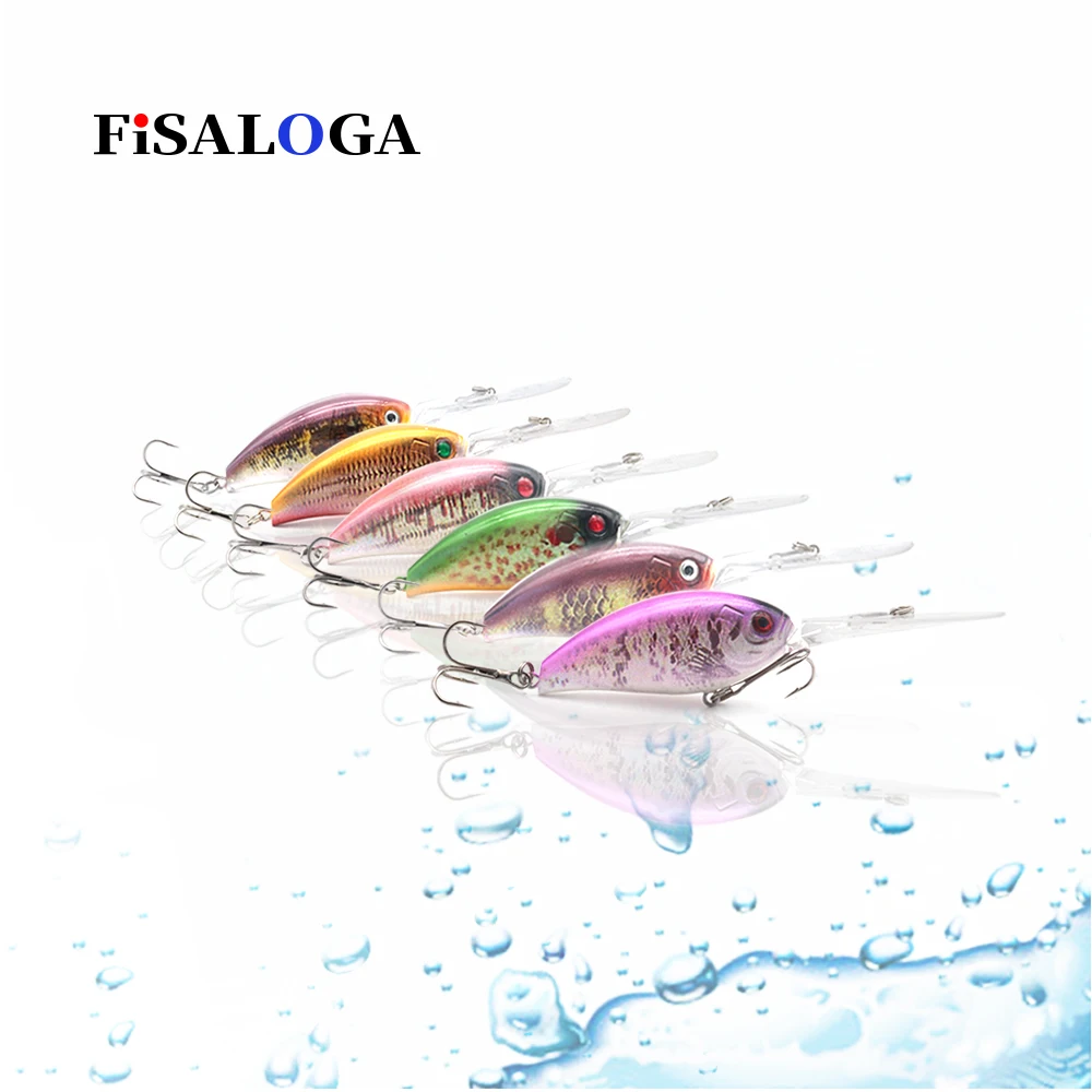 FiSALOGA приманка Jackal Crankbait Top водные воблеры кривошипная 115 мм 18 г Дайвинг Jerkbait форель