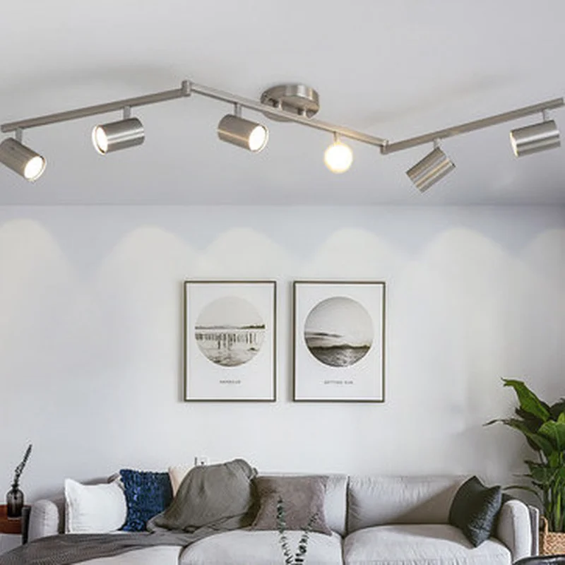 Скандинавский фон для гостиной телевизора настенный потолочный светодиодный