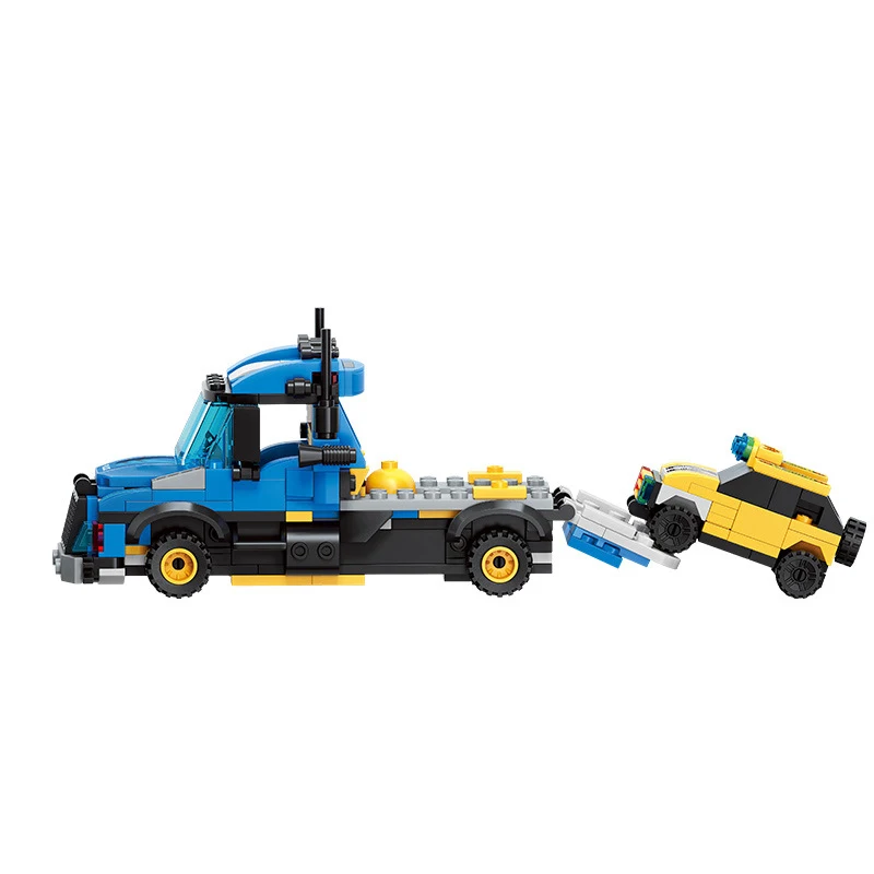 

329Pcs Educational Building Blocks Toys For Kids Boys 6Years Above DIY Birthday Present 1809 8 In 1 City Wrecker Truck Model