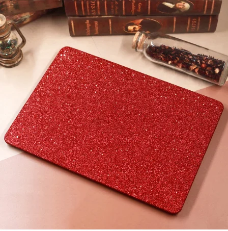 Защитный чехол для ноутбука жесткий с блестками MacbooK Air 13 Pro 16 A2141 Retina 12 15 A1398 A2337 A2338