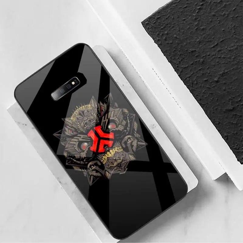 

Fashion festival Defqon cool Phone Case Tempered glass For Samsung S6 S7 edge S8 S9 S10 e plus note8 9 10 pro