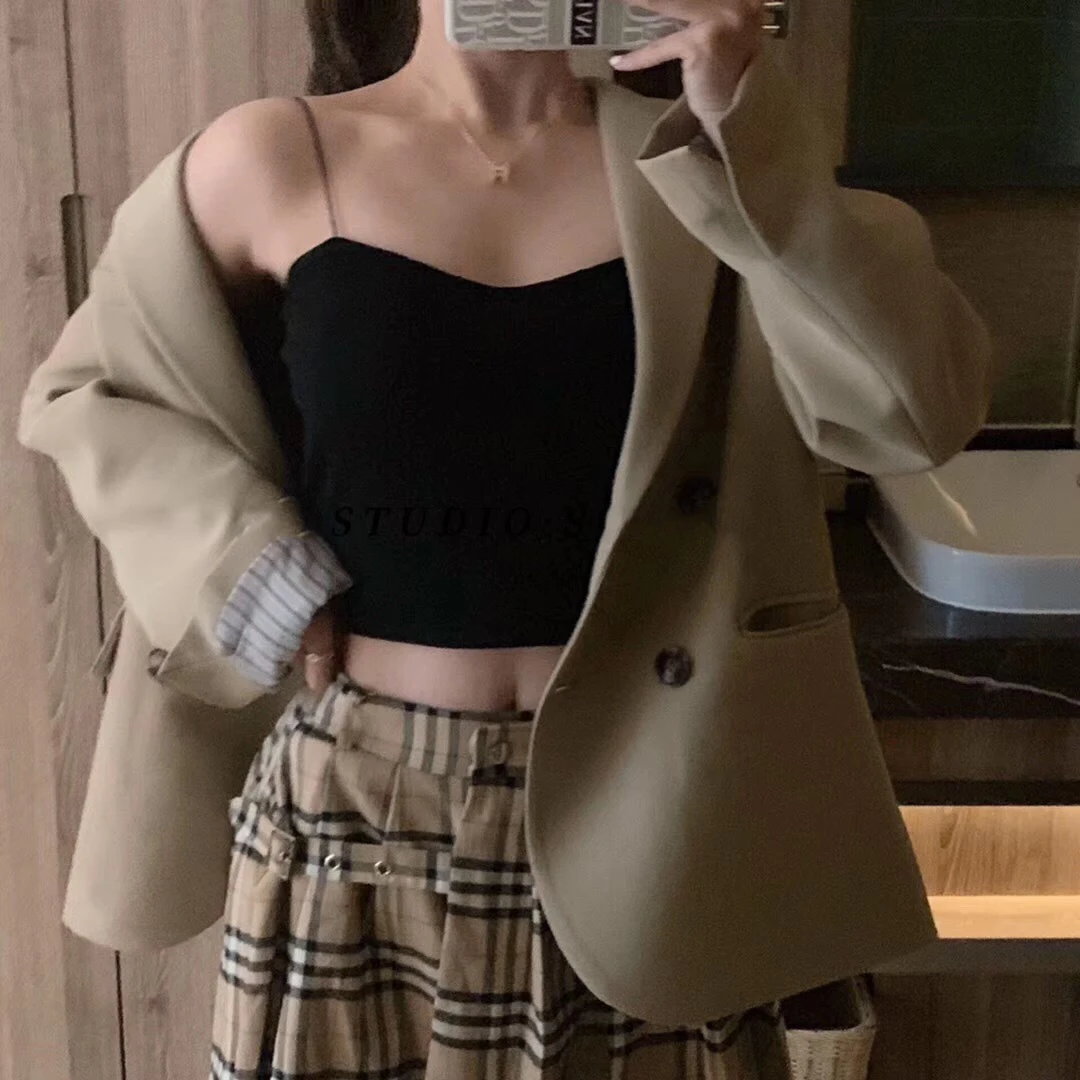 

2021 New Women Cotton Underwear Tube Tops Sexy Solid Color Top Fashion Sports Tank Up Female Slim Comfortable Lingerie Sexy Top