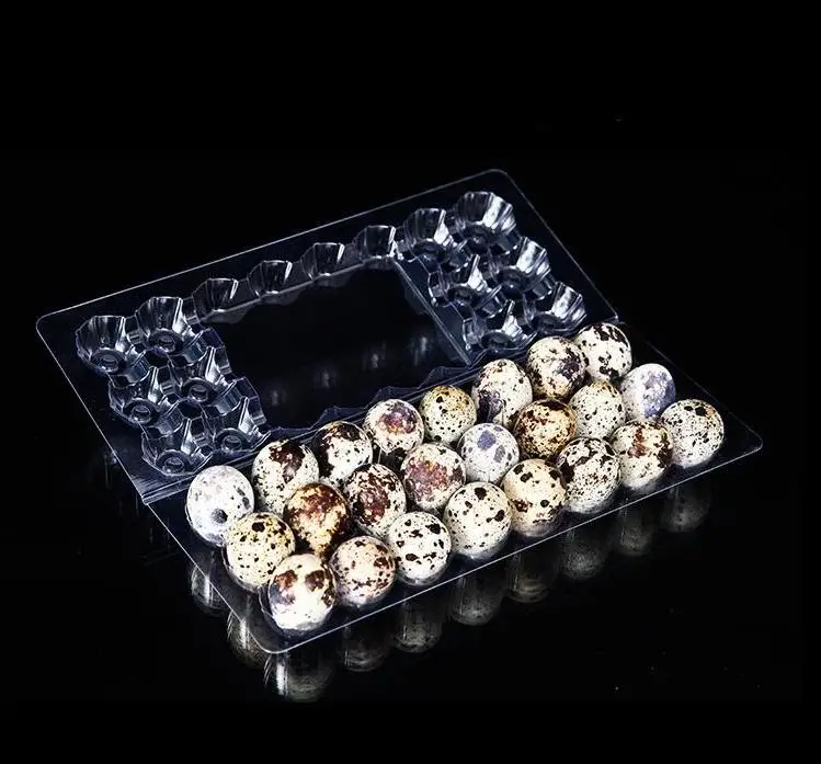 

24 Holes Quail Egg Containers Plastic Egg Boxes 1000pcs/lot