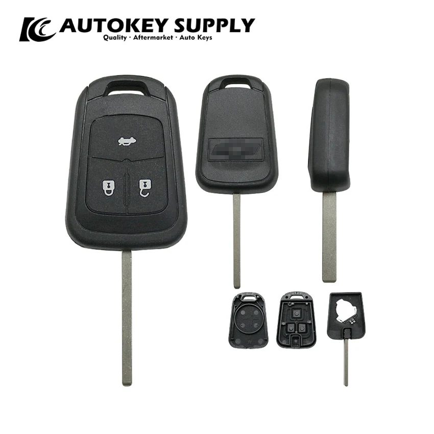 

ForChevrolet 2 Buttons Remote Key Shell With Logo AKGMF106