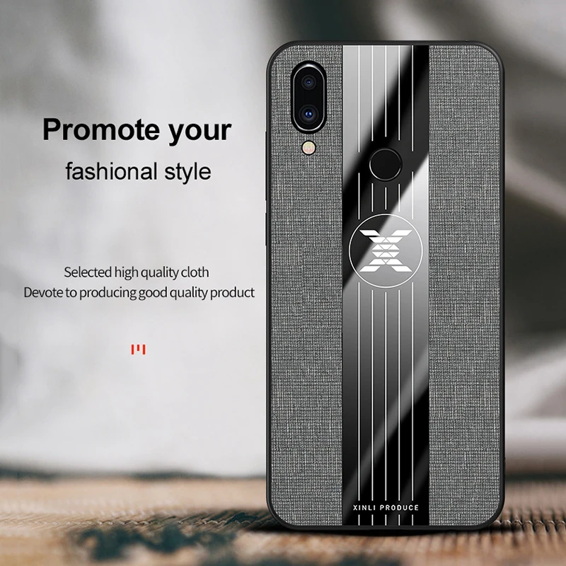 MAKAVO для Meizu Note 9 чехол, магнитное кольцо, держатель, ткань, Твердый Чехол, мягкая рамка, тканевый чехол для Meizu Note9, чехол для телефона s