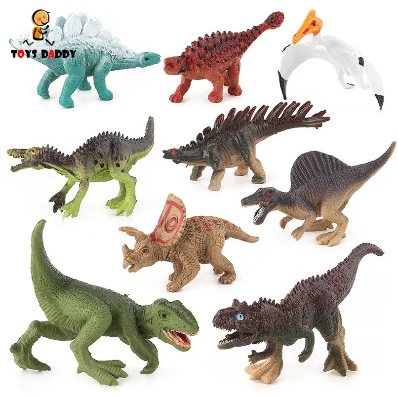 Новая детская игрушка животное динозавр моделирование пластик модель 12 набор