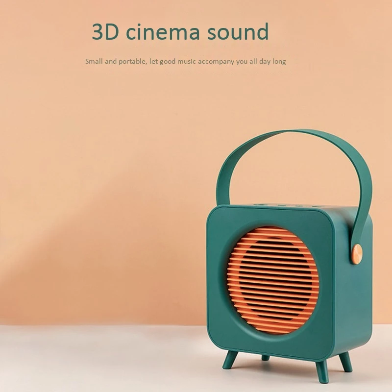 

Portable Wireless Speaker Bluetooth Speaker Portable Retro Bluetooth Speaker Indoor Outdoor Portable Car Home Subwoofer