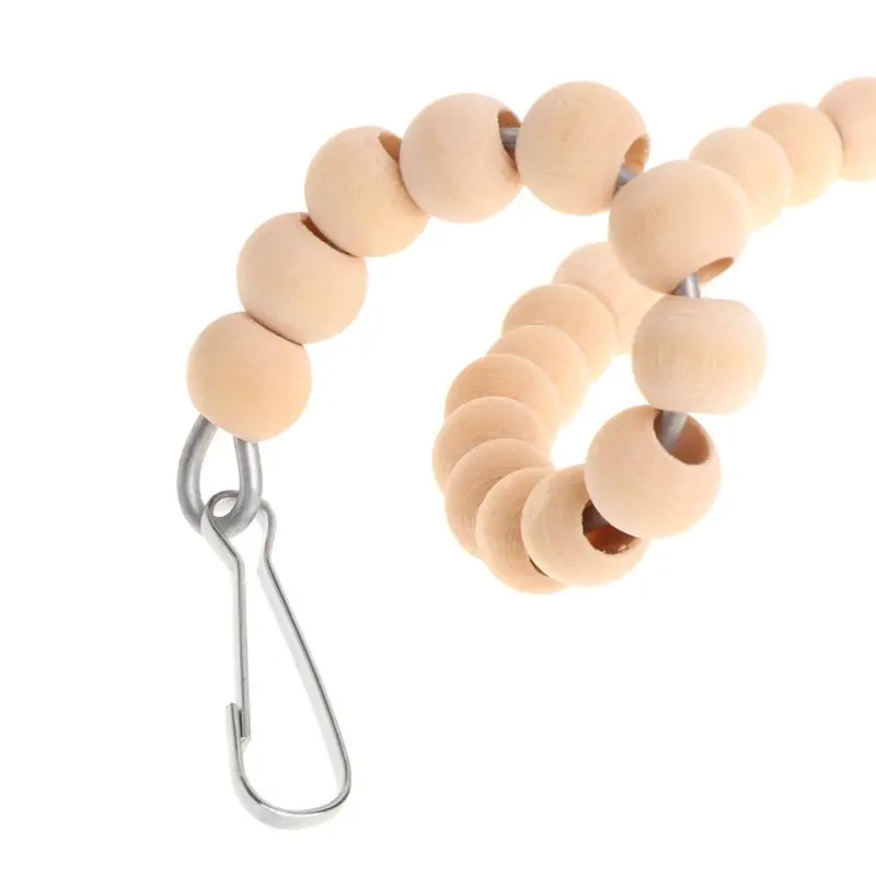 Из натурального дерева товары для птиц попугай волнистый Жевательная спиральная