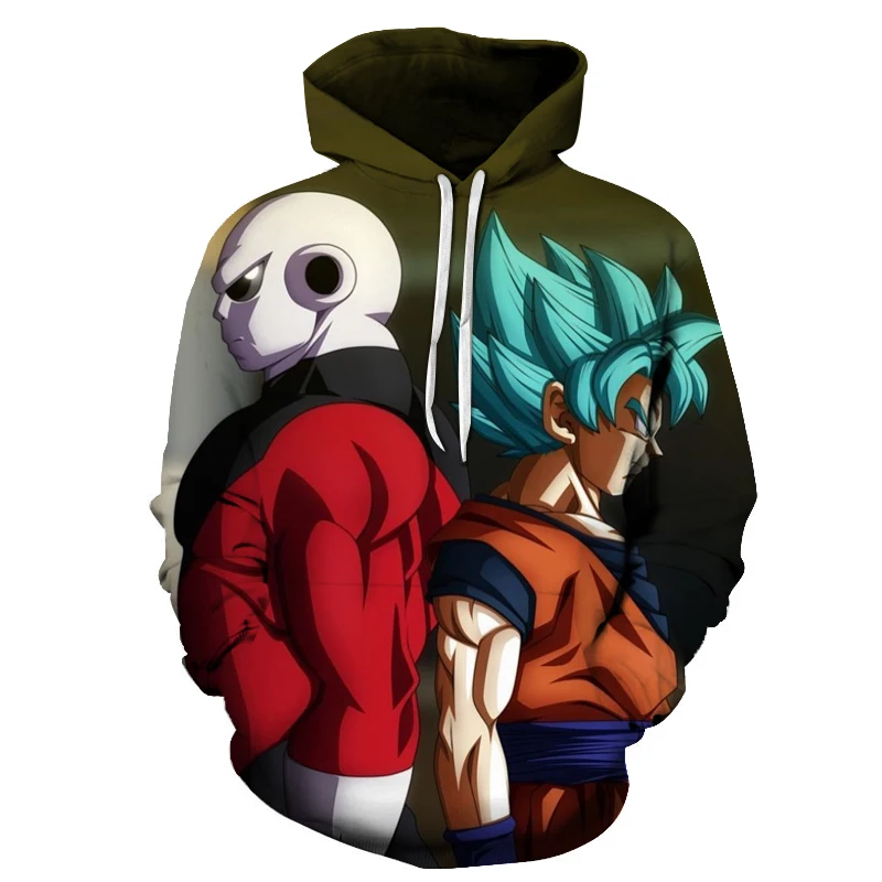 LMS124J Dragon Ball Z Vegeta Resurrection толстовки для женщин и мужчин Аниме Толстовка Супер Saiyan Goku/Majin Buu/Piccolo/Cell DBZ Толстовка пальто - Цвет: LMS124J