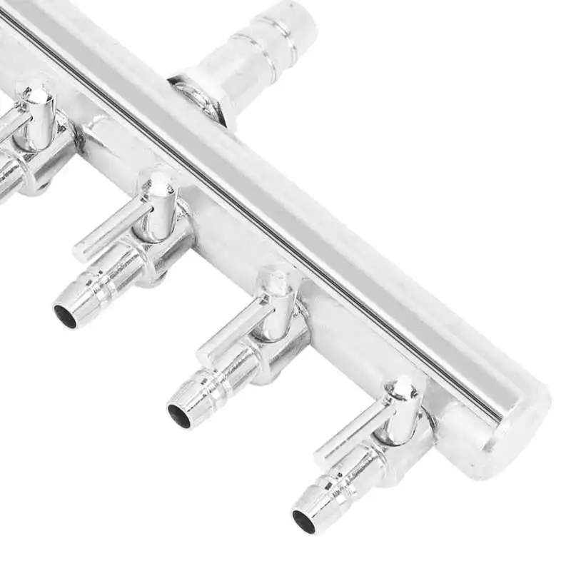 Распределитель воздуха 6 ‑Way для аквариума на солнечном питании Управление рычаг