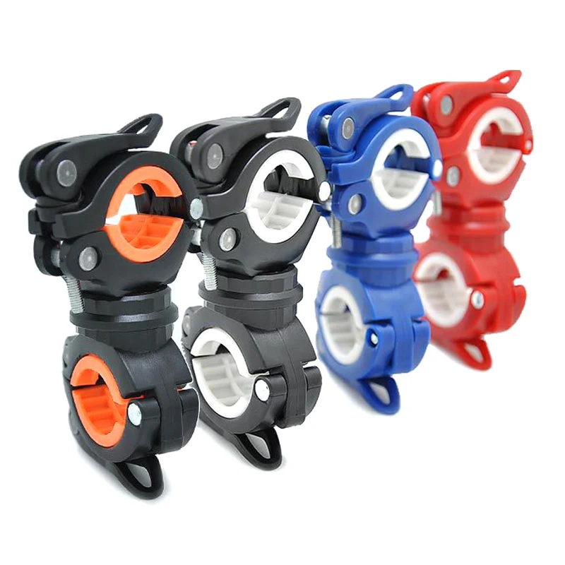 Регулируемая крепление передней лампы для велосипеда, держатель фонарика для велосипедов горного велоспорта ASD88.