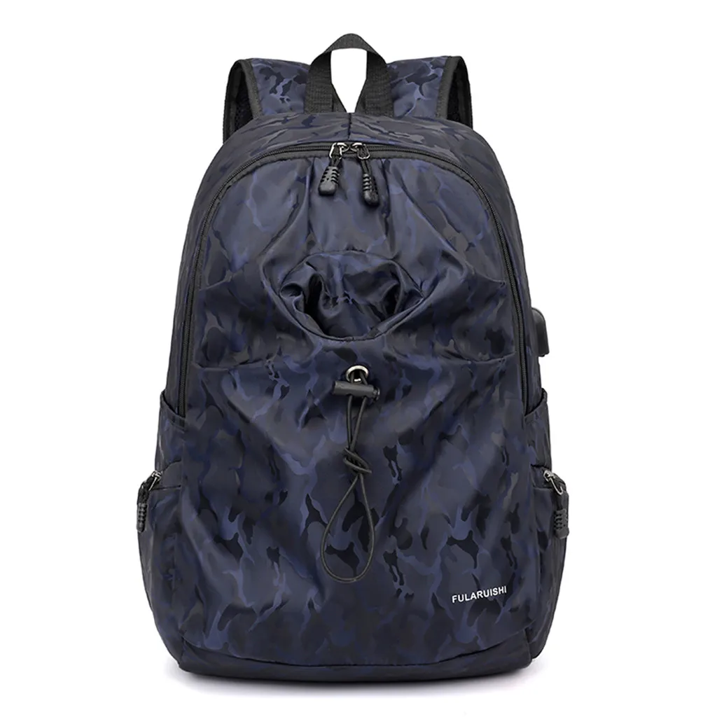 Aelicy мужской рюкзак для ноутбука камуфляж Mochila Escolar Водонепроницаемый Школьный рюкзак сумка для подросткового мальчика Оксфорд Дорожная сумка